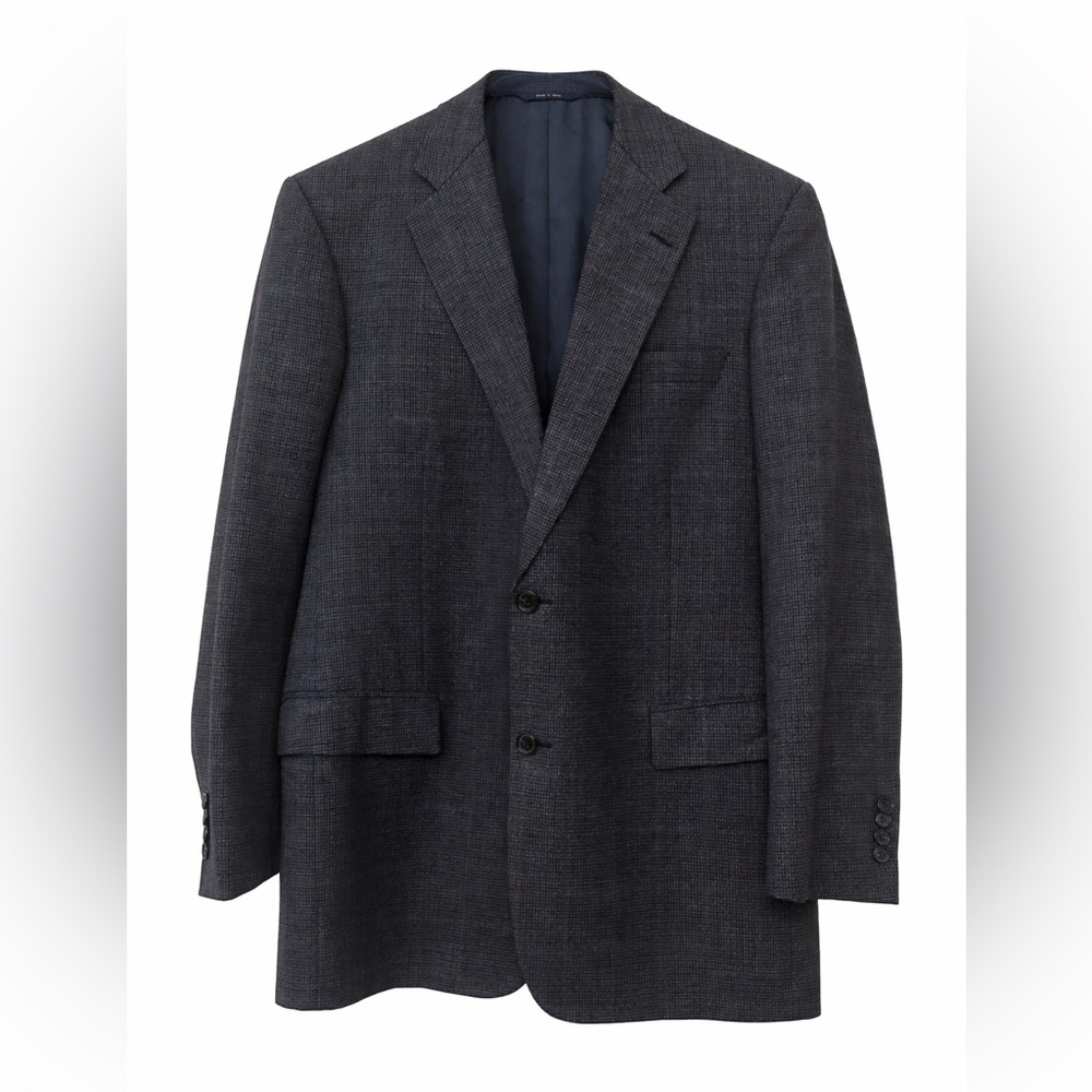 Brooks Brothers 1818 Madison Check Blazer Sport Coat 41L Classic